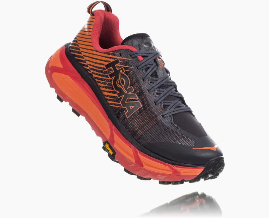 Hoka One One Trailsko Dame - Evo Mafate 2 - Sort/Rød - 157680JYR